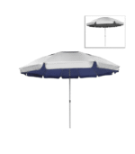 TnS Malibu Σπαστή Ομπρέλα Θαλάσσης Αλουμινίου Διαμέτρου 2.2m