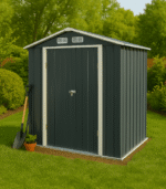 Μεταλλική Αποθήκη Κήπου Ανοιχτού Τύπου Μ1.8xΠ1.2xΥ1.94m - Image 2