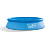 Intex Easy Set Στρογγυλή Πισίνα PVC Φουσκωτή 396x84εκ. Γαλάζια