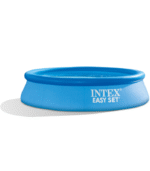Intex Easy Set Στρογγυλή Πισίνα PVC Φουσκωτή 396x84εκ. Γαλάζια