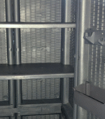 Δίφυλλη Ντουλάπα Πλαστική με 2 Ράφια 70x44x91εκ. - Image 2