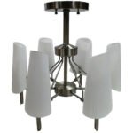 TnS Κρεμαστό Φωτιστικό Ασημί