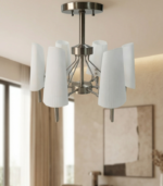 TnS Κρεμαστό Φωτιστικό Ασημί - Image 2