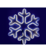 Περίγραμμα Φωτοσωλήνα Neon Πλακέ – Νιφάδα Χιονιού (IP44) - Image 6