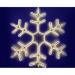 Περίγραμμα Φωτοσωλήνα Neon Πλακέ – Νιφάδα Χιονιού (IP44)