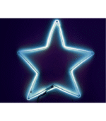 Περίγραμμα Φωτοσωλήνα Neon Πλακέ – Αστέρι (IP44) - Image 5