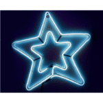 Περίγραμμα Φωτοσωλήνα Neon Πλακέ – Αστέρι (IP44)