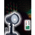 Προτζέκτορας Laser Κόκκινο-Πράσινο με τηλεχειριστήριο