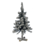 Χριστουγεννιάτικο δεντράκι με ξύλινη βάση