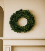 Χριστουγεννιάτικο Στεφάνι Πράσινο Cashmere - Image 2