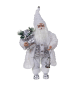 Διακοσμητικός Άγιος Βασίλης (Λευκό)
