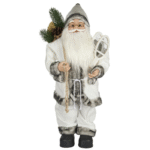Διακοσμητικός Άγιος Βασίλης (Λευκό)