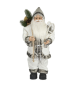 Διακοσμητικός Άγιος Βασίλης (Λευκό)