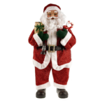 Διακοσμητικός Άγιος Βασίλης με δώρα