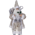 Διακοσμητικός Άγιος Βασίλης με κάπα (Σαμπανί)