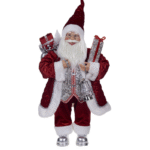 Διακοσμητικός Άγιος Βασίλης καπιτονέ