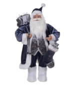 Διακοσμητικός Άγιος Βασίλης βελούδινος