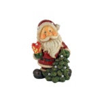 Κεραμικό Άγιος Βασίλης με φως (Σχέδιο Α)