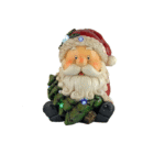 Κεραμικό Άγιος Βασίλης με φως (Σχέδιο Β)