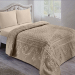 Κουβέρτα Ανάγλυφη Βελουτέ Υπέρδιπλη