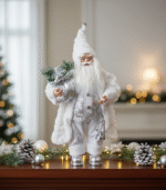 Διακοσμητικός Άγιος Βασίλης (Λευκό) - Image 3