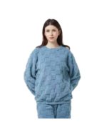 Πυτζάμα Γυναικεία (Μπλέ/Γκρί/Ροζ) - Image 3