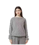 Πυτζάμα Γυναικεία (Γκρί/Μπλέ/Ροζ) - Image 2