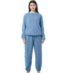Πυτζάμα Γυναικεία (Γκρί/Μπλέ/Ροζ)