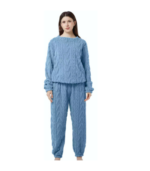 Πυτζάμα Γυναικεία (Γκρί/Μπλέ/Ροζ)