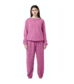 Πυτζάμα Γυναικεία (Γκρί/Μπλέ/Ροζ) - Image 3