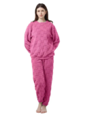 Πυτζάμα Γυναικεία (Μπλέ/Γκρί/Ροζ) - Image 4