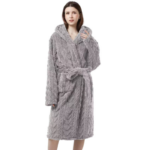 Ρόμπα Flannel (Γκρι/Μπλέ/Μαύρο)