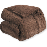 Πάπλωμα Γούνα Προβατάκι Décor D1 Καφέ