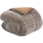 Πάπλωμα Γούνα Προβατάκι Décor EC Καφέ