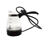 TnS Ηλεκτρικό Μπρίκι Γυάλινο Μαύρο 600W