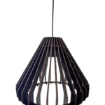 Φωτιστικό Οροφής Ξύλινο (LAMP/BLL/BL)