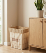 TnS Καλάθι Απλύτων Υφασμάτινο 47x38x57cm - Image 4