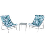 Σαλόνι σετ/3τεμ. με 2 relax πολυθρόνες & τραπεζάκι - Φύλλα